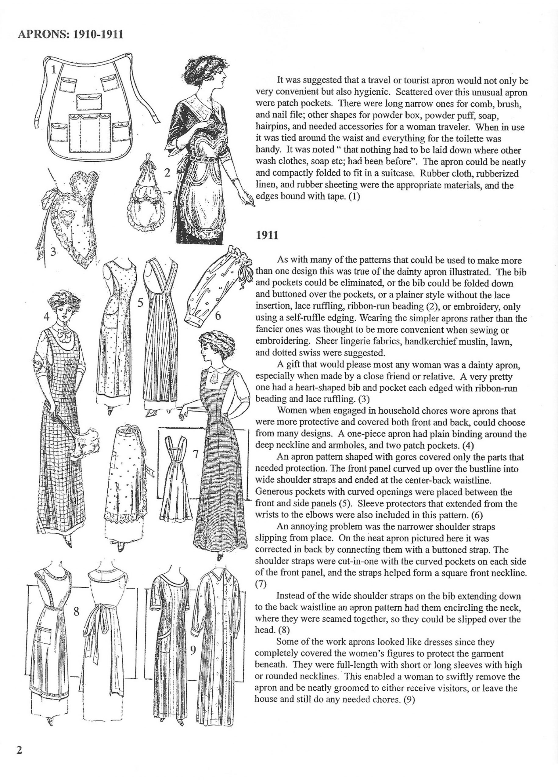 Reference Book of Women's Vintage Clothing: 1900-1909 - La Barre Books